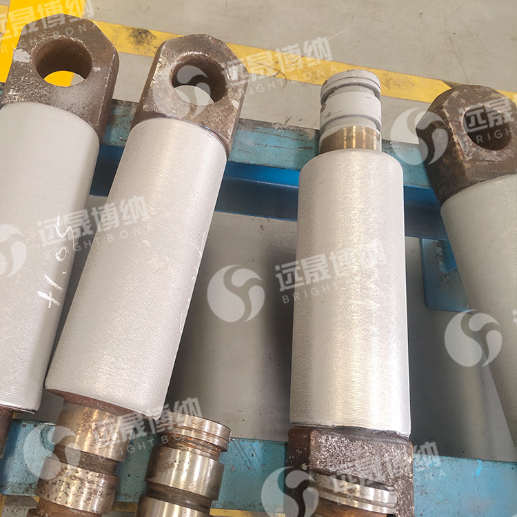 千斤顶激光熔覆