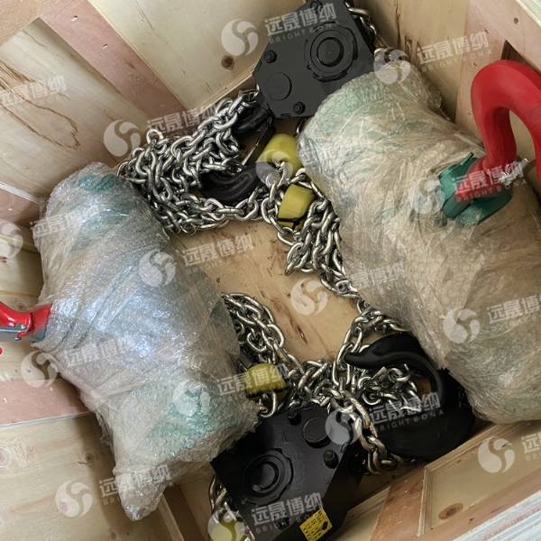 防爆型矿用葫芦 双链气动葫芦报价 运行式环链葫芦 效率高 断气保护