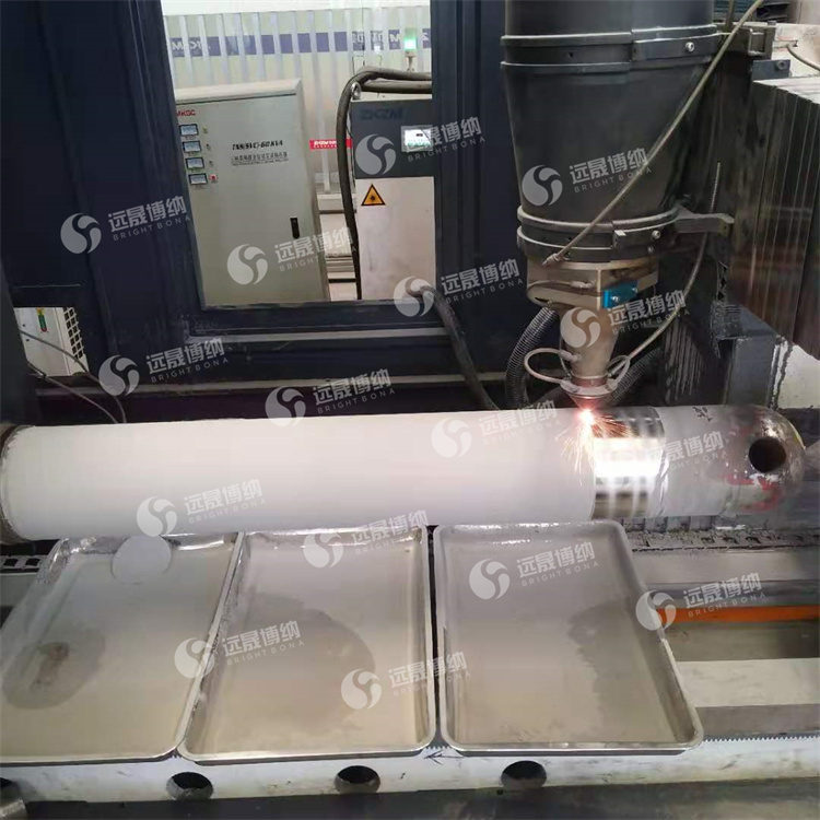 高速激光熔覆工件表面加工