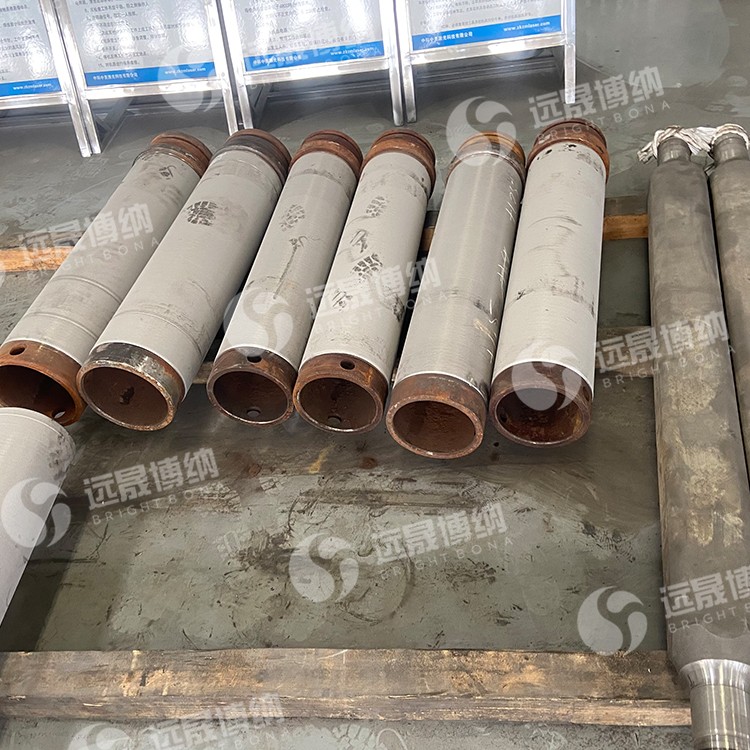 高速激光熔覆液压缸维修