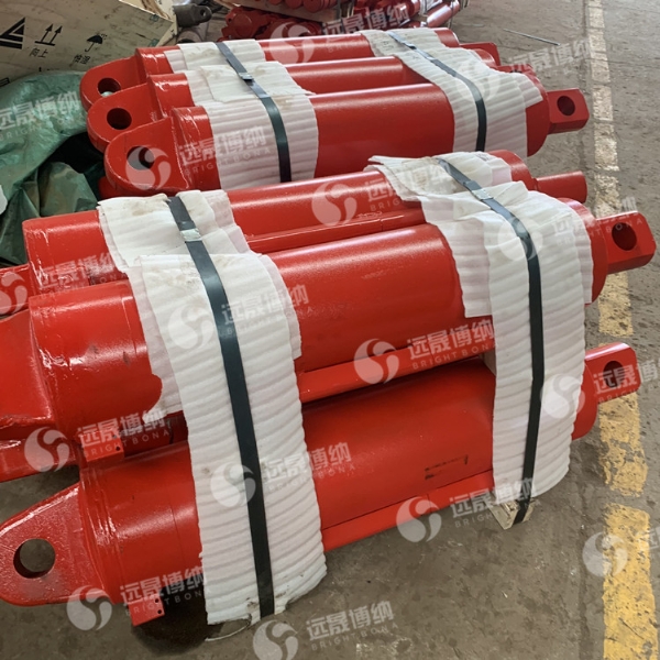双伸缩液压支架立柱加工 煤矿用推移千斤顶 油缸维修 支撑稳定